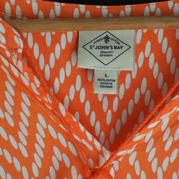 St John’s Bay Graphic Print Boho Blouse - Picture 2 of 7